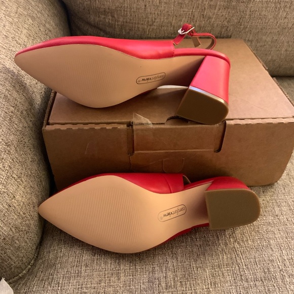 Comfortview red high heel - Picture 4 of 6